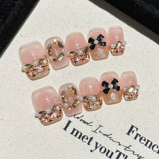 Apricot Golden Weave