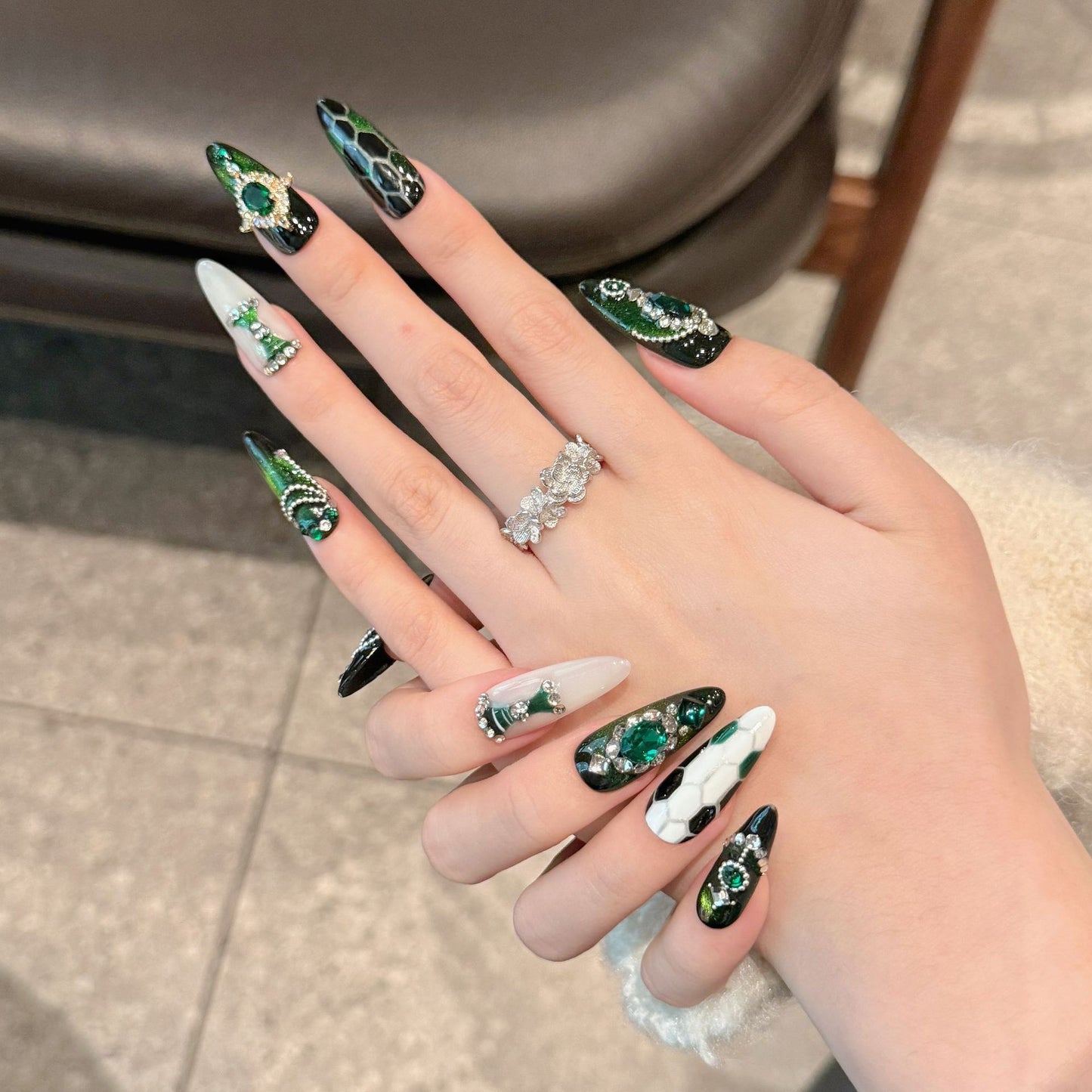 Deep Green Jewel Garden