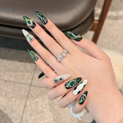 Deep Green Jewel Garden